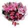 букет из роз и тюльпанов с лилией. Анталья